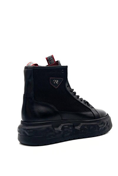 MARCOMEN 20268 Ανδρικό Γνήσιο Δέρμα - Ελαφριές Μπότες με Χοντρή Σόλα