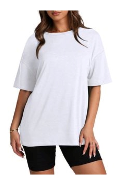 THE WHITE Tricou alb oversize