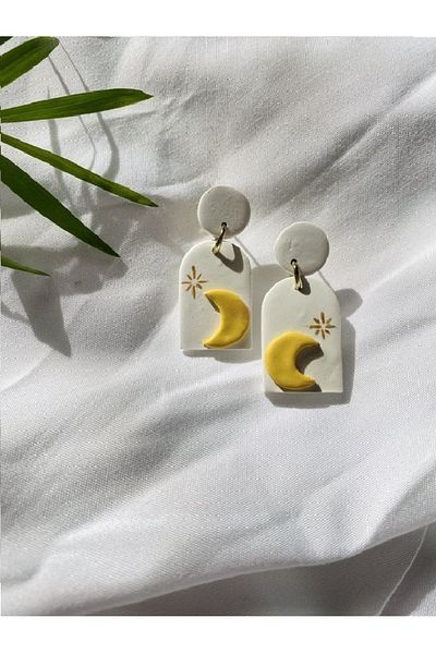TREND Astrology Representation Sun and Moon Earrings