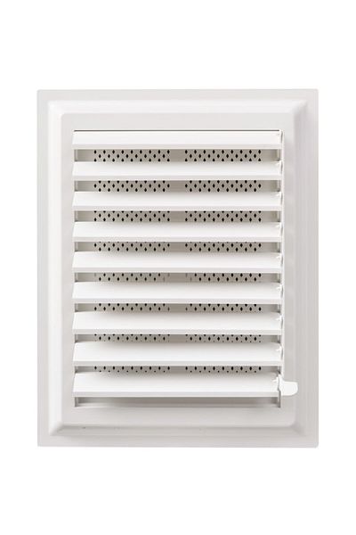 MENFEZSAN 50 X 40 Plastic Bathroom WC Ventilation Vent Surface Movable Shutter