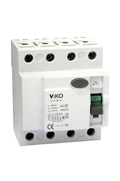 Alfa Viko Kaçak Akım Rölesi Trifaze 6ka Vtr4-40300 300ma