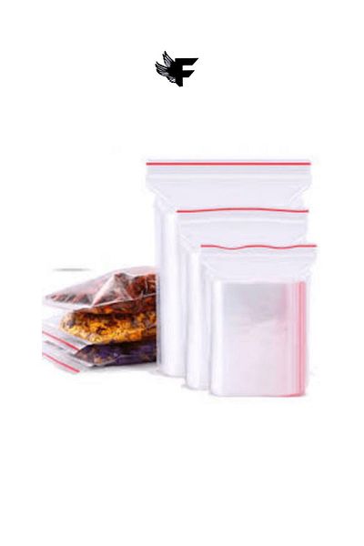FİGANLAR Thick Ziplock Bag 6x7 Cm 200 Pieces Ziplock Refrigerator Bag Transparent Ziplock Bag Ziplock Storage
