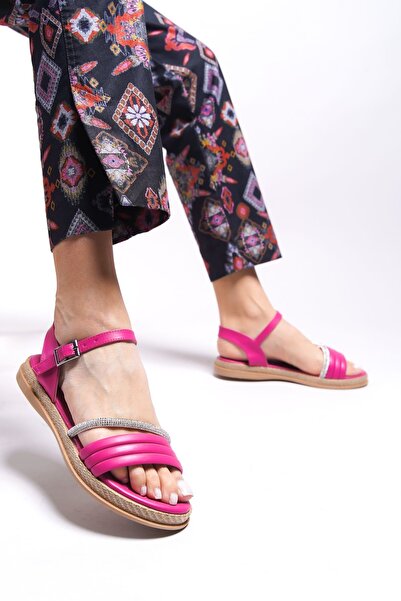 Riccon Olnadorei Women's Sandals0012104 Fuchsia Skin