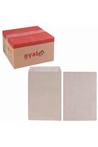 Oyal (kutu 500 Adet) Zarf Torba 17x25 Kraft 90gr Silikonlu