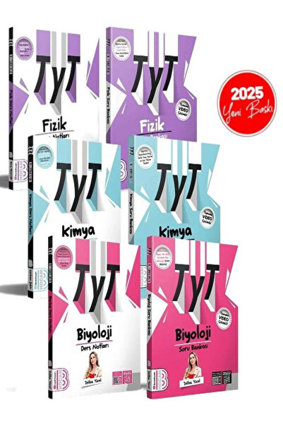 Benim Hocam Yayınları 2026 TYT Fen bilimleri Fizik - Kimya - Biyoloji Ders No...