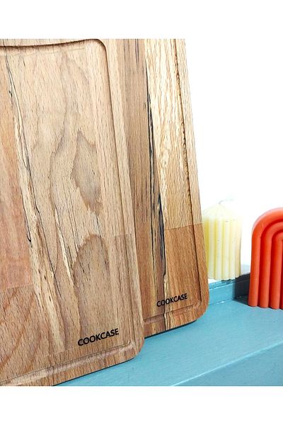 COOKCASE 2-Piece Cutting Board - 28/21-33/23 Cm