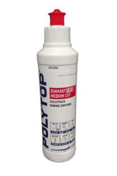 polytop Diamant 5000 Mideum Cut Ince Çizik Giderici Pasta 250 ml