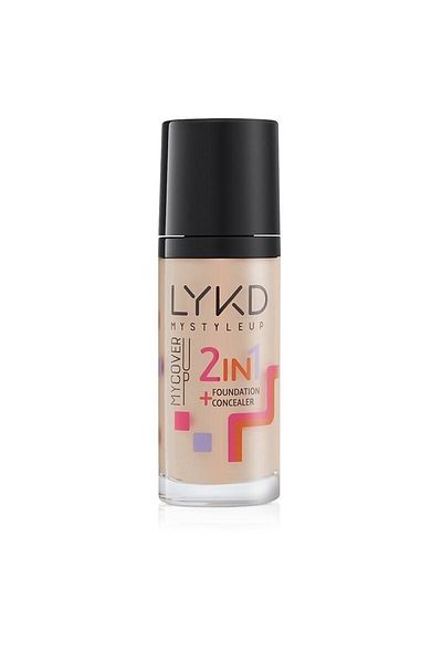 lykd Honey Essence 2 In 1 Foundation 133 Rose Almond