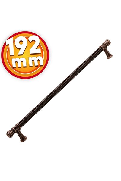 NZB Çekmece Dolap Kapak Kulpu Kulbu 192 Mm Antik Bakır Metal Kulp