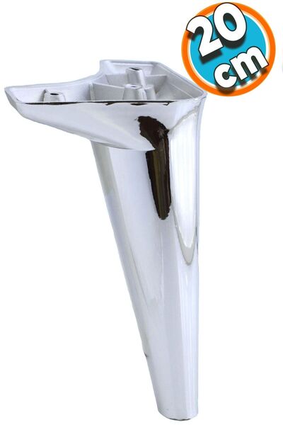 NZB Mobilya Kanepe Sehpa Yatak Dolap Tv Ünitesi Baza Koltuk Ayağı Krom Renk 2...