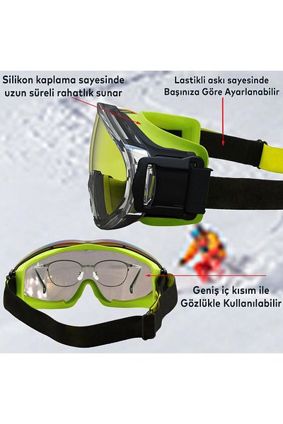 NZB Ski Can Change Goggles Glassed Antifog Sun Snow Protective Glasses Transparent Snowboard Glasses Goggles