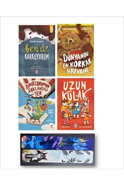Timaş Çocuk 1.2.-Sınıf-Okuma-seti(4kitap)Dünyanın-Korkak-hayvanı-Uzun-kulak-B...
