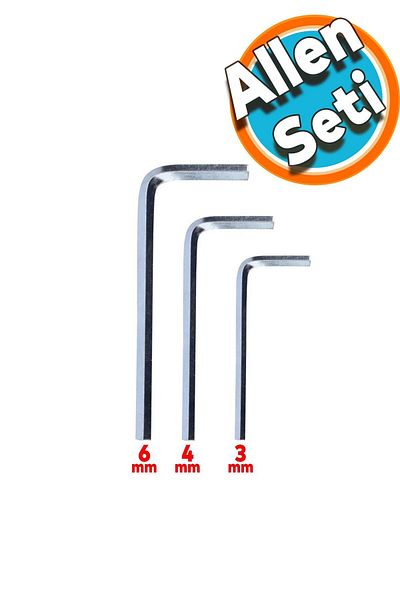 NZB Allen Key Set 3 Piece Allen Key Set 3 Pieces