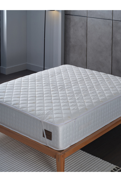 Doqu Home Білий Алез - Фестивальний вовняний ковдра з наповнювачем, 180 x 200 см