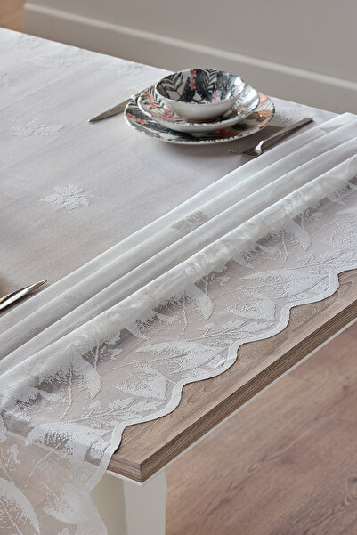 Doqu Home Κάλυμμα τραπεζιού Esse 145x240cm - Λευκό