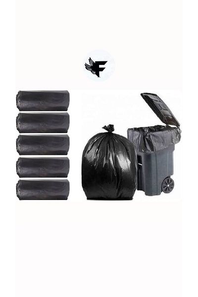 FİGANLAR Extra Thick 800 Gr 10-Piece Garbage Bag Hantal Size 100X150 cm