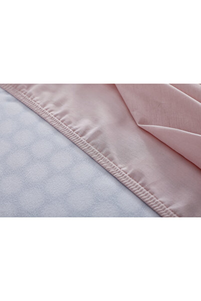 Doqu Home Single Colorful Fitted Sheet - Powder