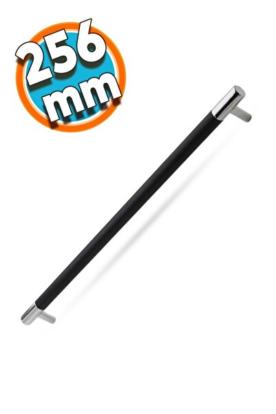 NZB مقبض باب خزانة المطبخ ودرج الأثاث ومقبض معدني من الكروم الأسود غير اللامع...