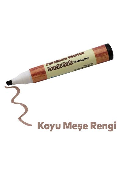 NZB Furniture Touch Up Pen Wooden Table Coffee Table Cabinet Pen Scratch Remover Crack Closer Touch Up Dark Oak