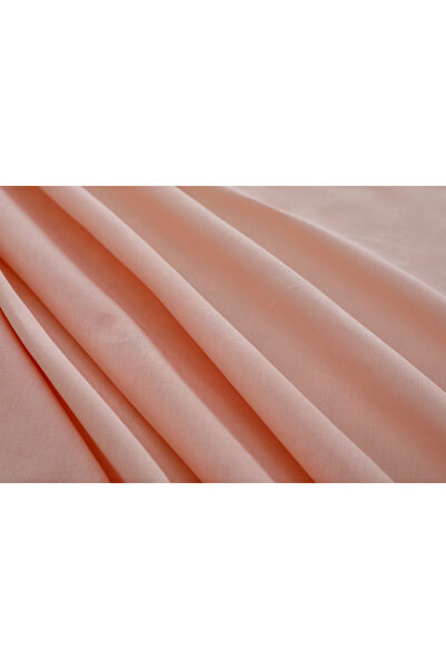 Doqu Home Colorful Single King Size Bed Sheet - Salmon