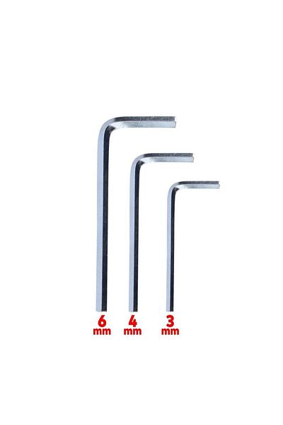 NZB Allen Key Set 3 Piece Allen Key Set 3 Pieces