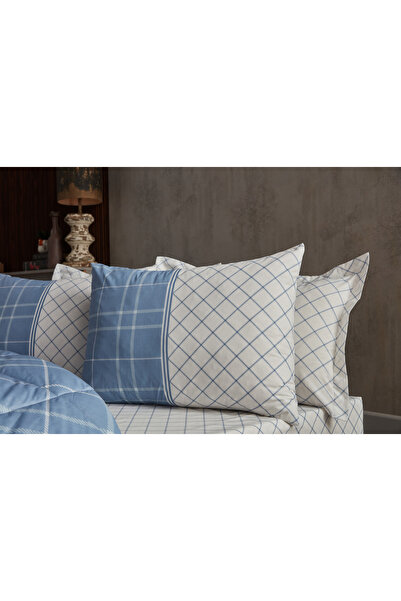 Doqu Home Polycotton Comforter Uyku Seti Vogy Tek Kişilik - Mavi