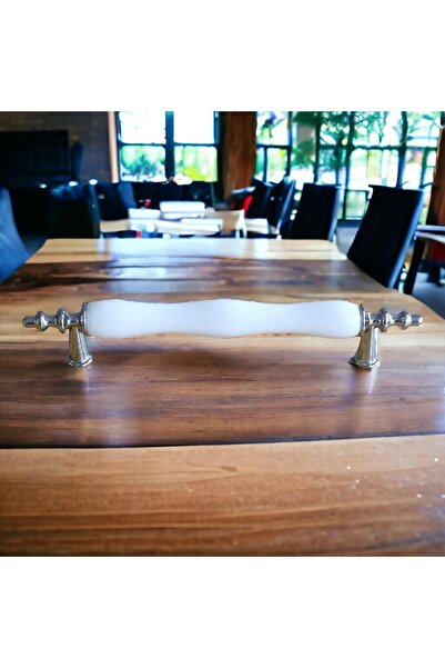 NZB Porcelain White Chrome 96 mm Handles Furniture Kitchen Cabinet Drawer Cupboard Door Handle Handle