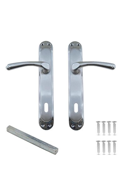 NZB مقبض باب الغرفة من الساتان النيكل المتطابق مناسب لليسار واليمين (مجموعة و...