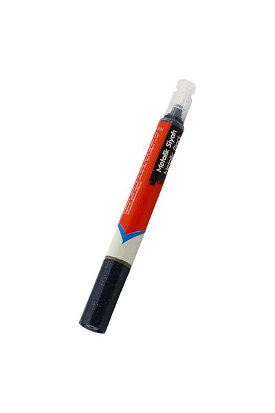 NZB Auto Touch Up Pen 5ML Car Body Bumper Scratch Remover Brush Renovation Metallic Black Color Paint