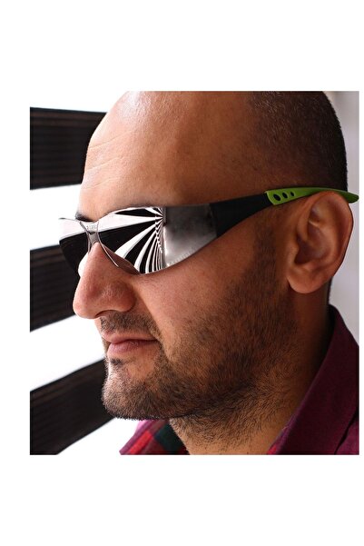 NZB Safety Goggles Antifog Anti-Fog Protective Burr Glasses Silver