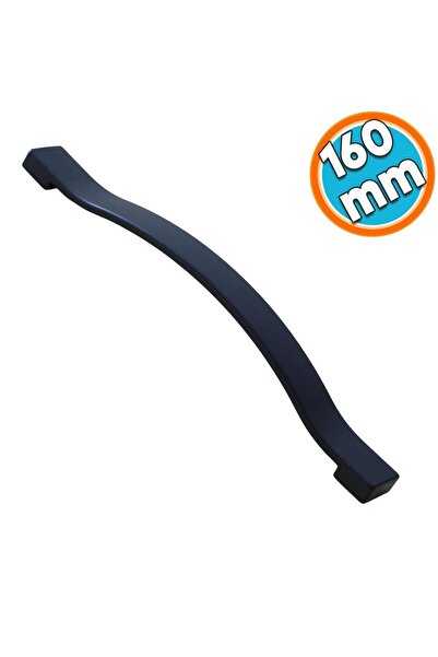 NZB Mobilya Kulp Mutfak Dolabı Çekmece Dolap Kulpları Kapak Kulpu Kulbu Siyah...