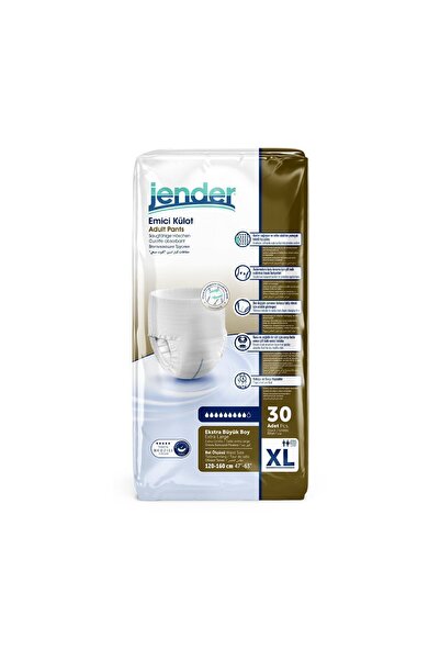 JENDER Külotlu Bez 4x30 Xl 120 Adet