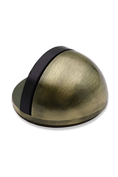 NZB سدادة باب نصف قمر مع سدادة باب معدنية لاصقة باللون الأصفر العتيق