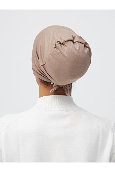 Femple Modest Κάτω μαντήλι με καπό με σχισμή αυτιού σε ζεστό χρώμα