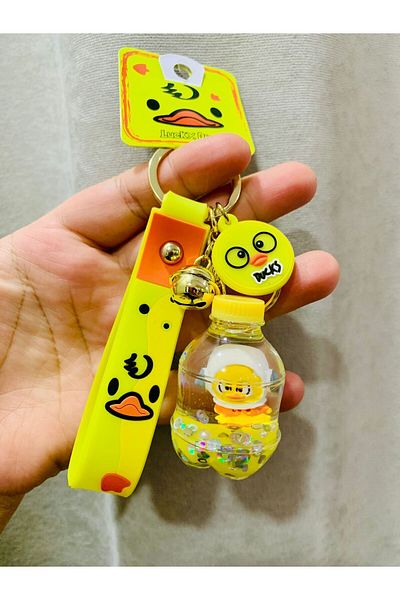 Meyra Accessories 1 luxury juicy lucky duck chick silicone pokemon bag ornament keychain with a variety of models