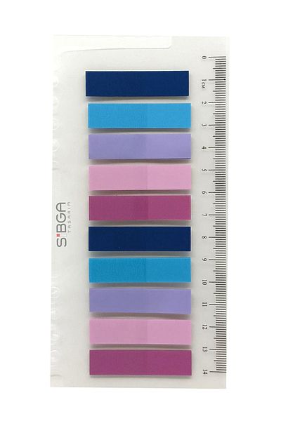 sibga tasarım Transparent Colored Postit Post-it Post It.Bookmark Bookmark Postit Sticker Note Paper 200 Sheets