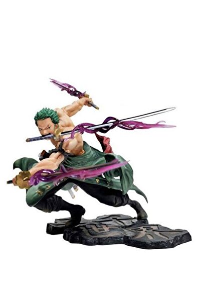 Genel Markalar One Piece Roronoa Zoro Savaş Versiyonu 18cm Figür