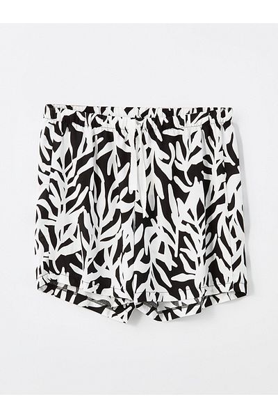 LC Waikiki Patterned Women's Shorts Pajama Bottom - Elastic Waist