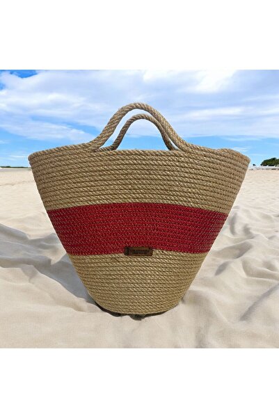 AYŞE SERHOŞOĞLU HOME DESİGN Beach Bag - Straw Bag
