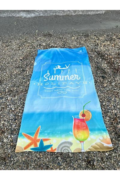 Dotamess Beach Towel - Printed Design
