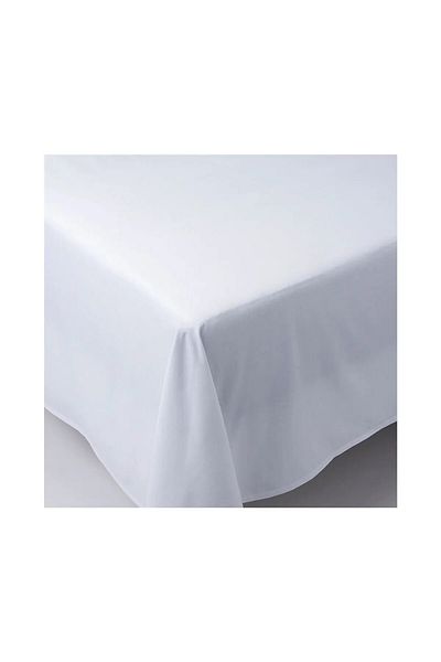Skyline Double Elasticless Sheet - 220x260 + 2 Pillowcases, Plain Classic