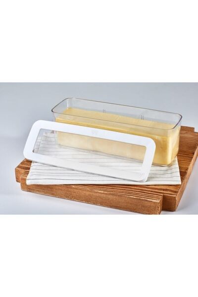 VİP AHMET Rectangular Storage Container Deep Compartment 2x2500 ml