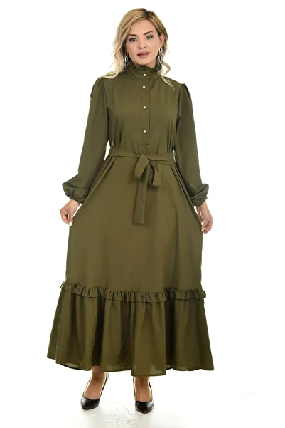 DAS KLEID Gathered Hijab Dress
