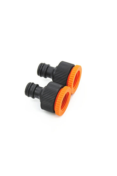 layfhex Batarya Musluk Hortum Bağlama Aparatı 1/2 - 3/4 Çevirici (2 Adet)