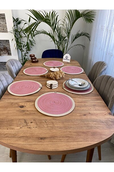 ModaCardin 12-dijelni set podmetača od jute slame Podmetač