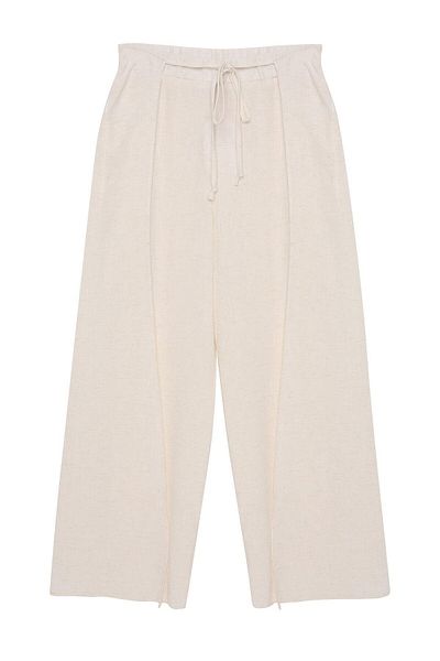 Quzu Trousers - Slit Detailed