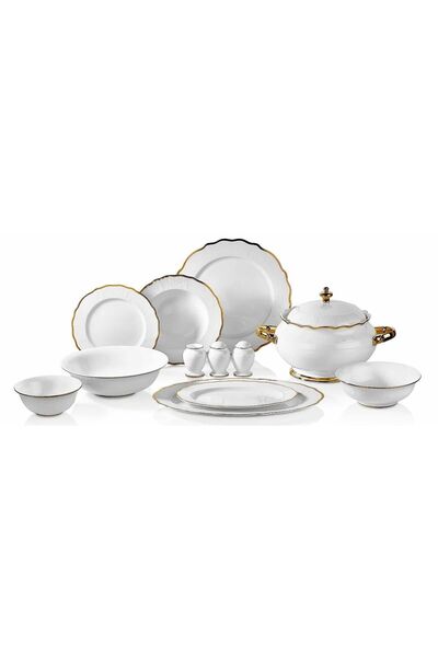 Aryıldız Porselen 60 Parça Yemek Takımı Ar40004