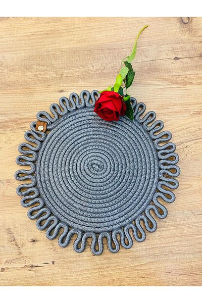 ModaCardin American Service Jute Wicker Charger