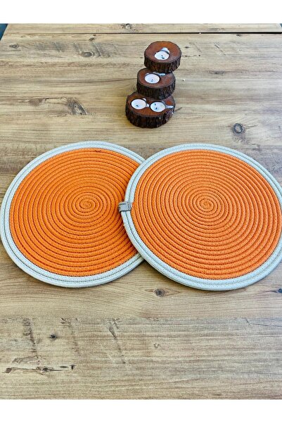 ModaCardin 2-dijelni set od jute i slame Podmetač Supla