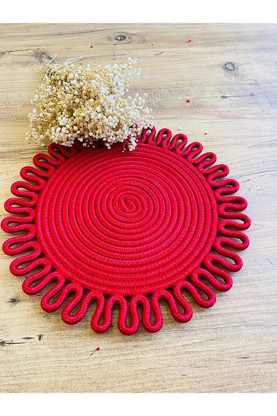 ModaCardin American Service Jute Wicker Charger